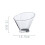 Schuin Slabla Salade Bowl Transparant Voor Dessert (16,5 Cm) 3