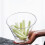 Schuin Slabla Salade Bowl Transparant Voor Dessert (16,5 Cm) 6
