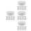 144 Stks Diy Schuim Cilinder Cake Model Polystyreen Voor Feesten 10