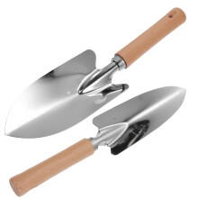 2 Unidades De Trowel Inoxidable