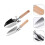 2 Unidades De Trowel Inoxidable 3