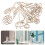 48 Unidades Juego De Decoración De Madera Con 11