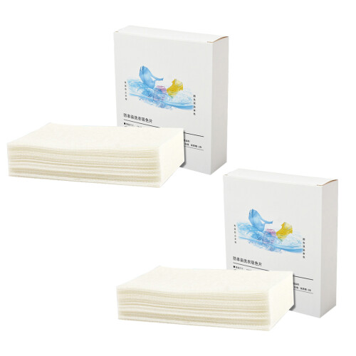 2 Cajas Lavandería Antimanchas Absorción Color