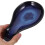 2Pcs Kiln Change Ceramic Spoon Rest Dark Blue Elegant Japanese Style 7