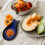 2Pcs Kiln Change Ceramic Spoon Rest Dark Blue Elegant Japanese Style 5
