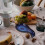 2Pcs Kiln Change Ceramic Spoon Rest Dark Blue Elegant Japanese Style 3
