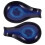 2Pcs Kiln Change Ceramic Spoon Rest Dark Blue Elegant Japanese Style 8