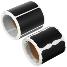 300Stk Zutaten Label Sticker Schwarz, Ideal Für & Buffet