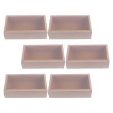 6St Unieke Kraft Papier Ladebox Voor Sieraden En Thee Beige Kleur