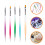 Conjunto Pincel Unhas Dupla Para Nail Art 5