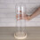 De Cristal Transparente Con Base De Madera Para Flores 7