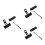 3 Pezzi Telescopio Per Smartphone Con Adattatore: Monocolo HD 2000X24 9