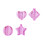 4 Pezzi Per Manicure, Cornice, Stampo , Strumenti Nail Art 7