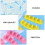 9 Pezzi Per Cornice Manicure Espositore Decorazioni Unghie 11