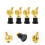 4 Unidades De Troféus De Comemorativo ( ) 4