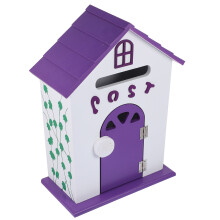 Pièce Boîte Aux Lettres Murale Petite Maison Pour Maison École