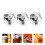 3 Cubos De Hielo Inoxidable Forma De Para Whisky 2