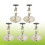 5 Pièces Supports Métalliques Pour Caméra De 9