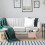 Bedside Storage Pocket In Felt, Tasca Appendibile Per 9