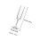 4 Pezzi Per 165 Ml Trasparenti Con 2