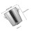 Ktv Use Stainless Steel Ice Cube Bucket Silver 1 Set 2