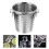 Ktv Use Stainless Steel Ice Cube Bucket Silver 1 Set 7