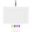 1Set Desktop Wit Acryl Schrijfbord Herbruikbaar Memo Bord 7