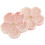 2Pcs Ceramic Incense Plates Pink Flower Shaped Decorative Burners 4