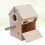 Raindrops Conure Nesting Box Wood Khaki Indoor Placement 1set 11