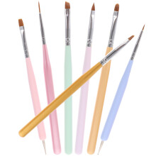 7 Pezzi Per Nail Art Set Pittura Manicure
