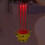 Creative Red LED Buddha Incense Burner Plastic Aromatherapy 9