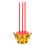 Creative Red LED Buddha Incense Burner Plastic Aromatherapy 2