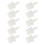 100St Lash Glue Bottle Plugs ABS Voor DIY Gebruik 7
