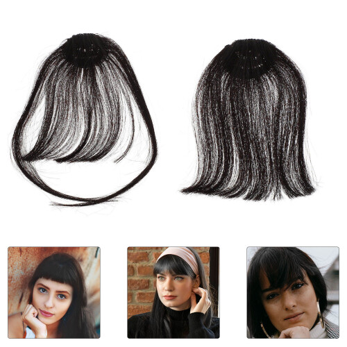 2 Unidades Perucas Com Natural E Corte Camadas 1