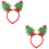 2Stk Weihnachtsbaum Kopfschmuck Glitzer Haar Accessoire 8