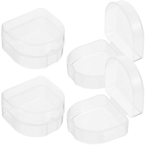 4Pcs Para Dentaduras E Protetores Bucais De