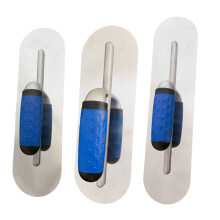 Professionele 3-delige moddertroffelset met afgeronde randen,
