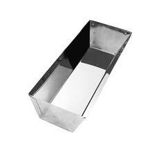 Antislip roestvrijstalen modderpannen voor-14 inch puntlassen
