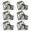6Pcs Breathable Nylon Bee Net Hat Mesh Head Protector for Garden Work 1