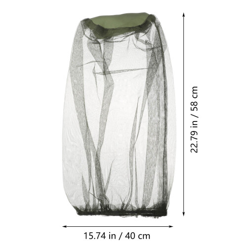6Pcs Breathable Nylon Bee Net Hat Mesh Head Protector for Garden Work 2