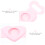 1Pc Anti-Scratch Pink Silicone Protective Case for Pets 11