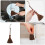 2Stk Mini Handfeger Mit Ergonomischem Griff Für Büro Zuhause 3