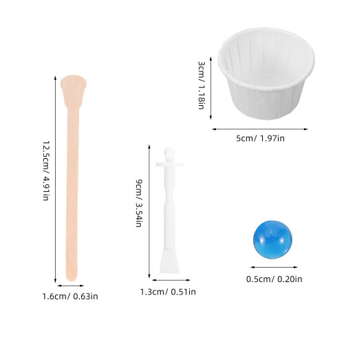 Set Ontharingshars Korrels Met Stokjes En Cups 1