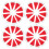 72Pcs Soft Mini Santa Hat Craft Accessories Red Christmas Table Decor 2
