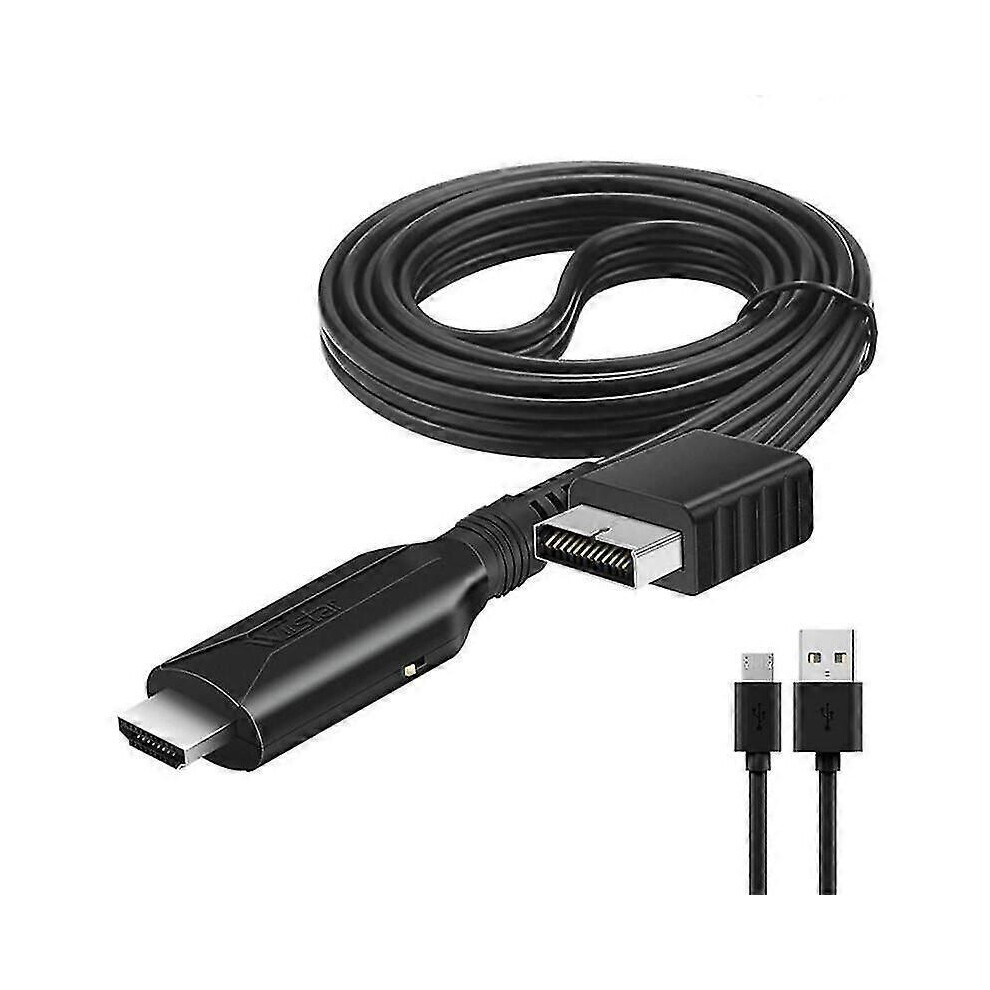 Compatible With Playstation 2 Ps2 To Hdmi-Compatible Adaptor Cable Hd Rca Av Audio Video X1 9092950389473