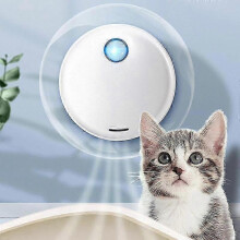 Intelligenter Luftreiniger für Katzentoiletten mit wiederaufladbarer Funktion zur Beseitigung von Haustiergerüchen und für anhaltende Frisch