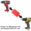 12 τεμάχια θήκης εργαλείων συμβατή με Milwaukee M18 & για Dewalt 20v, βάση τρυπανιού τοίχου με 4