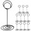 Raindrops Robuster Platzkartenhalter Aus Metall 12 1