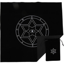 1 Set Altar Tarot Tischdecke Wahrsage Hülle Halter