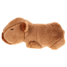 2Stk Stofftier Klapparmband Plüsch Capybara Handgelenk Gastgeschenk